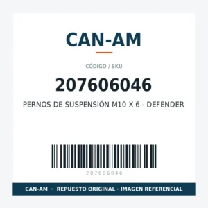 PERNOS DE SUSPENSIÓN M10 X 6 - DEFENDER CAN-AM 207606046