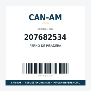 PERNO DE PISADERA CAN-AM 207682534