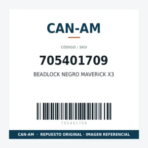 BEADLOCK NEGRO MAVERICK X3 CAN-AM 705401709