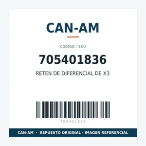 RETEN DE DIFERENCIAL DE X3 CAN-AM 705401836