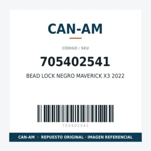 BEAD LOCK NEGRO MAVERICK X3 2022 CAN-AM 705402541