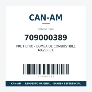 PRE FILTRO - BOMBA DE COMBUSTIBLE MAVERICK CAN-AM 709000389