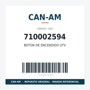 BOTON DE ENCENDIDO UTV CAN-AM 710002594