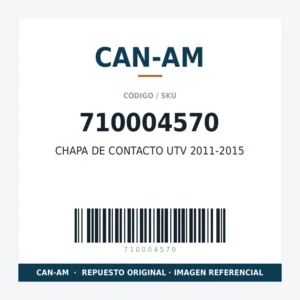 CHAPA DE CONTACTO UTV 2011-2015 CAN-AM 710004570