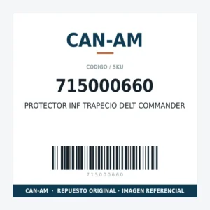 PROTECTOR INF TRAPECIO DELT COMMANDER CAN-AM 715000660