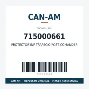 PROTECTOR INF TRAPECIO POST COMANDER CAN-AM 715000661