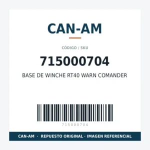 BASE DE WINCHE RT40 WARN COMANDER CAN-AM 715000704