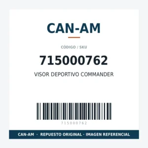 VISOR DEPORTIVO COMMANDER CAN-AM 715000762