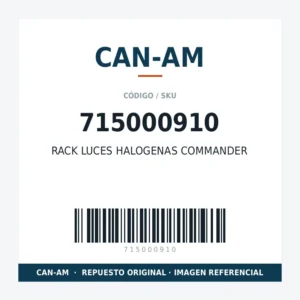 RACK LUCES HALOGENAS COMMANDER CAN-AM 715000910
