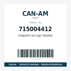 CONJUNTO DE CAJA TRASERA CAN-AM 715004412
