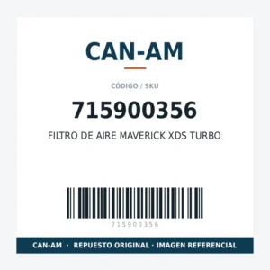 FILTRO DE AIRE MAVERICK XDS TURBO CAN-AM 715900356