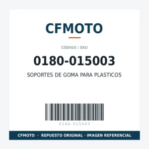 SOPORTES DE GOMA PARA PLASTICOS CFMOTO 0180-015003