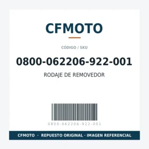 RODAJE DE REMOVEDOR CFMOTO 0800-062206-922-001