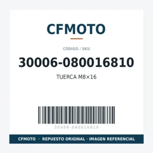 TUERCA M8×16 CFMOTO 30006-080016810