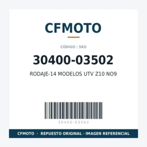 RODAJE-14 MODELOS UTV Z10 NO9 CFMOTO 30400-03502