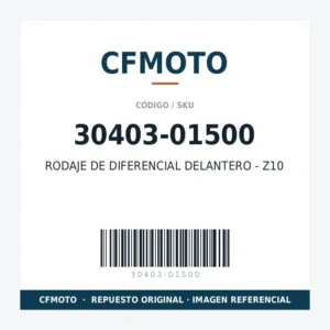 RODAJE DE DIFERENCIAL DELANTERO - Z10 CFMOTO 30403-01500