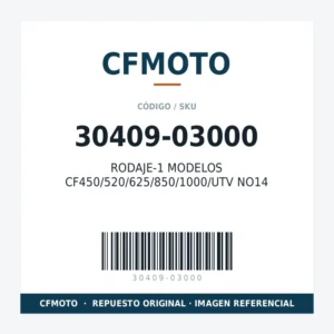 RODAJE-1 MODELOS CF450/520/625/850/1000/UTV NO14 CFMOTO 30409-03000