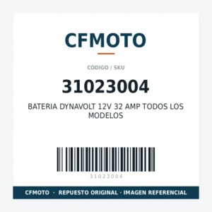 BATERIA DYNAVOLT 12V 32 AMP TODOS LOS MODELOS CFMOTO 31023004