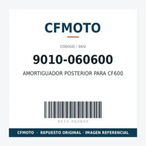 AMORTIGUADOR POSTERIOR PARA CF600 CFMOTO 9010-060600