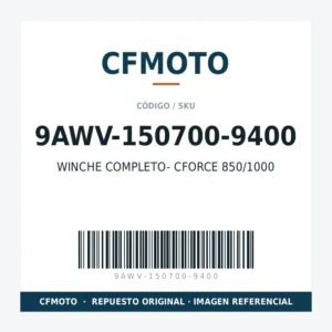 WINCHE COMPLETO- CFORCE 850/1000 CFMOTO 9AWV-150700-9400