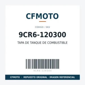 TAPA DE TANQUE DE COMBUSTIBLE CFMOTO 9CR6-120300