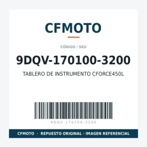 TABLERO DE INSTRUMENTO CFORCE450L CFMOTO 9DQV-170100-3200