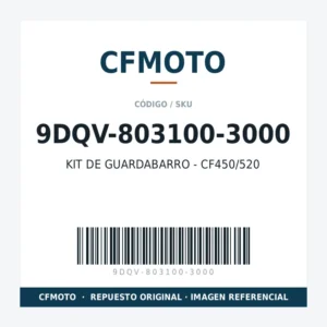KIT DE GUARDABARRO - CF450/520 CFMOTO 9DQV-803100-3000