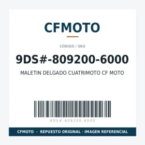 MALETIN DELGADO CUATRIMOTO CF MOTO CFMOTO 9DS#-809200-6000