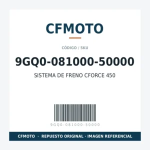 SISTEMA DE FRENO CFORCE 450 CFMOTO 9GQ0-081000-50000