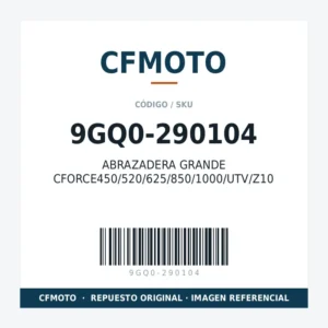 ABRAZADERA GRANDE CFORCE450/520/625/850/1000/UTV/Z10 CFMOTO 9GQ0-290104
