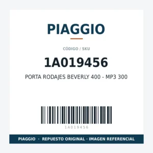 PORTA RODAJES BEVERLY 400 - MP3 300 PIAGGIO 1A019456