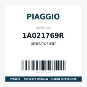 GENERATOR BELT PIAGGIO 1A021769R