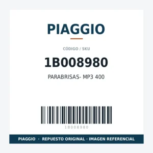 PARABRISAS- MP3 400 PIAGGIO 1B008980