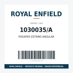 POSAPIES ESTRIBO ANGULAR ROYAL ENFIELD 1030035/A