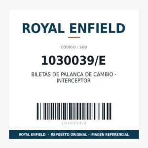 BILETAS DE PALANCA DE CAMBIO - INTERCEPTOR ROYAL ENFIELD 1030039/E