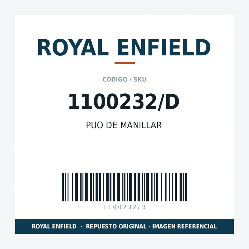 PUO DE MANILLAR ROYAL ENFIELD 1100232/D