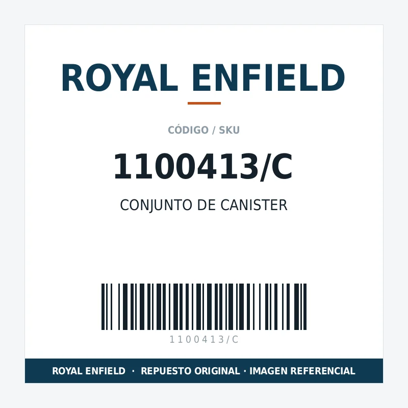 CONJUNTO DE CANISTER ROYAL ENFIELD 1100413/C