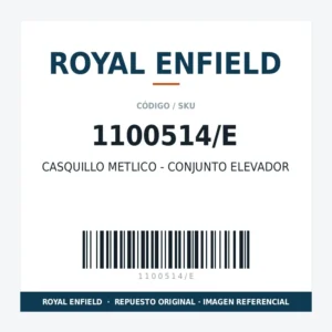 CASQUILLO METLICO - CONJUNTO ELEVADOR ROYAL ENFIELD 1100514/E