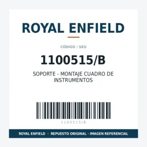 SOPORTE - MONTAJE CUADRO DE INSTRUMENTOS ROYAL ENFIELD 1100515/B