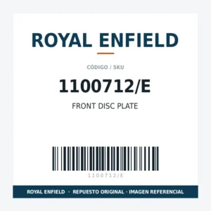 FRONT DISC PLATE ROYAL ENFIELD 1100712/E