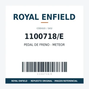 PEDAL DE FRENO - METEOR ROYAL ENFIELD 1100718/E