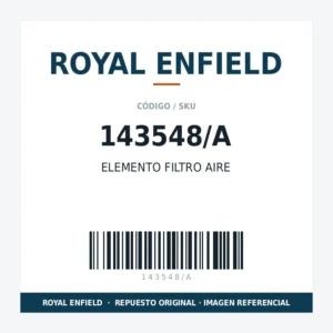 ELEMENTO FILTRO AIRE ROYAL ENFIELD 143548/A