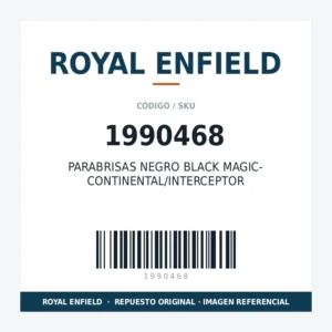 PARABRISAS NEGRO BLACK MAGIC- CONTINENTAL/INTERCEPTOR ROYAL ENFIELD 1990468