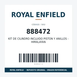 KIT DE CILINDRO INCLUIDO PISTON Y ANILLOS - HIMALAYAN ROYAL ENFIELD 888472