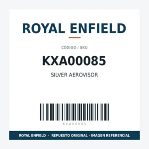 SILVER AEROVISOR ROYAL ENFIELD KXA00085