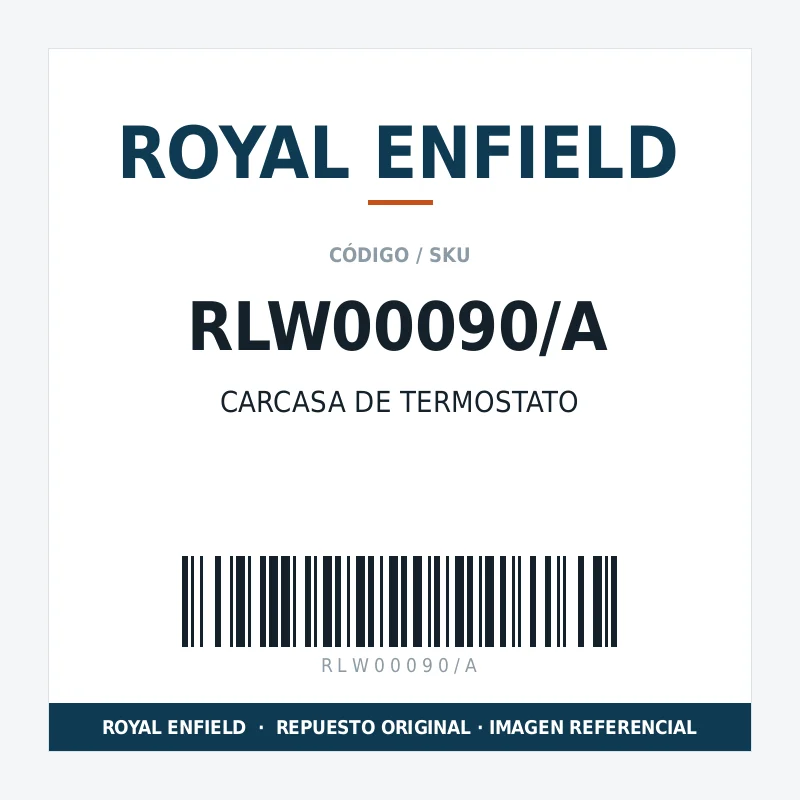 CARCASA DE TERMOSTATO ROYAL ENFIELD RLW00090/A