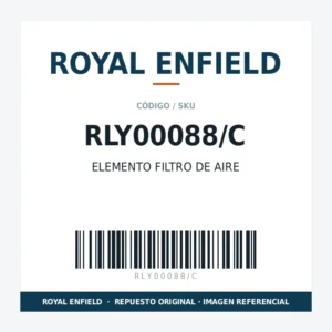 ELEMENTO FILTRO DE AIRE ROYAL ENFIELD RLY00088/C