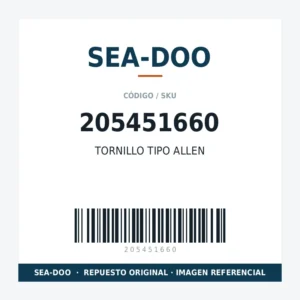 TORNILLO TIPO ALLEN SEA-DOO 205451660