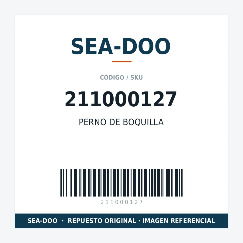 PERNO DE BOQUILLA SEA-DOO 211000127