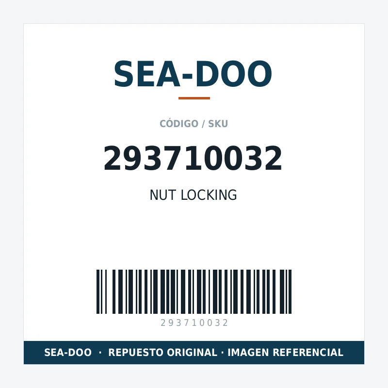 NUT LOCKING SEA-DOO 293710032